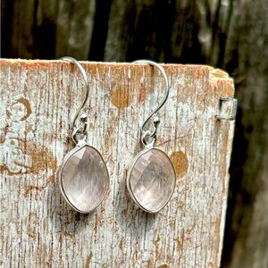 Rose Quartz Earrings